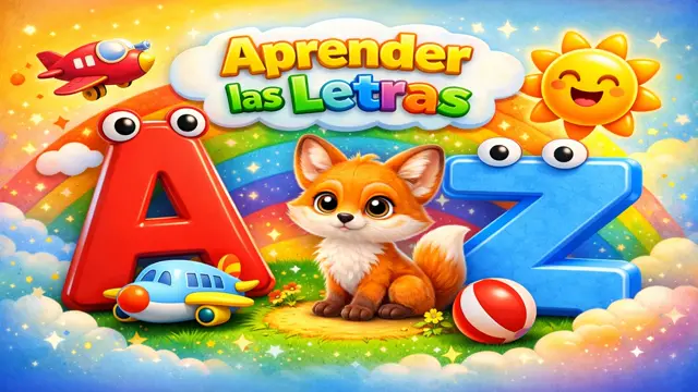 Canción para Aprender el Abecedario en Español: Letras + Melodía Infantil