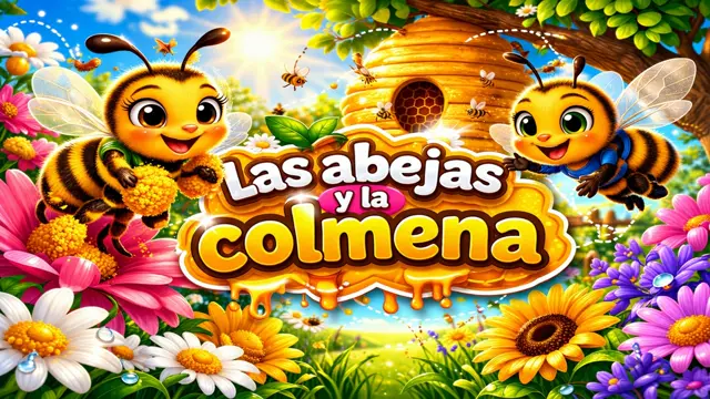 Cómo Trabajan las Abejas y Hacen la Miel: Vídeo Educativo para Niños