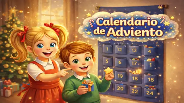 Calendario de Adviento para Niños: Aprender a Esperar con Ilusión