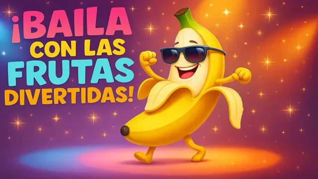 Baile de Frutas Tropicales para Niños: Piña, Mango, Coco y Papaya