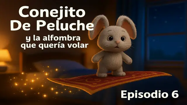 Cuento para Soñar antes de Dormir: Conejito Vuela en la Alfombra Mágica