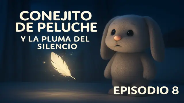 Cuento Susurrado para Conciliar el Sueño: La Pluma Mágica de Conejito de Peluche
