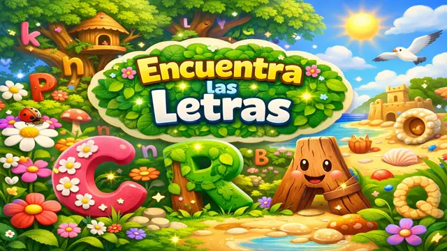 Actividad para Aprender el Abecedario Jugando: Encuentra las Letras