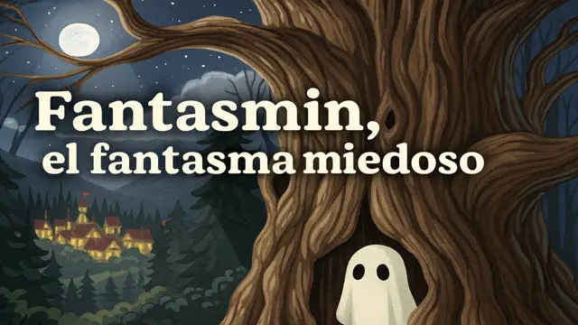 Fantasmín: Cuento de Halloween Tranquilizador para Niños Pequeños