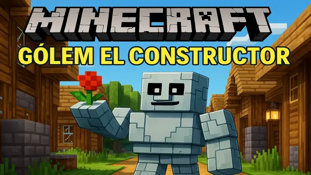 Cuento de Minecraft para Dormir: El Gólem Constructor y la Importancia del Descanso