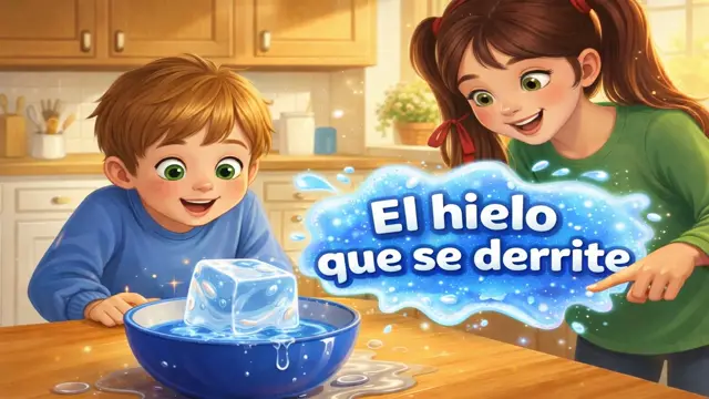 Qué Pasa Cuando el Hielo se Derrite: Estados del Agua para Niños