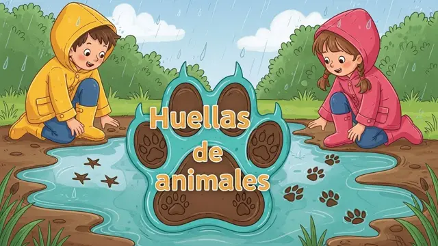 Huellas de Animales para Niños: Aprende a Identificar Rastros