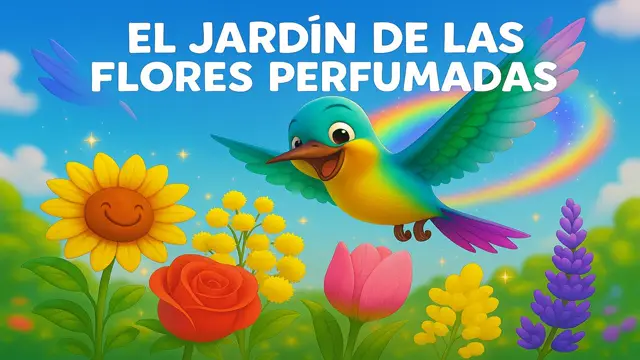 Canción del Jardín Perfumado para Niños: Flores, Aromas y Colores