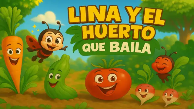 Baile y Canción de Hortalizas para Niños de Infantil: El Huerto Bailarín