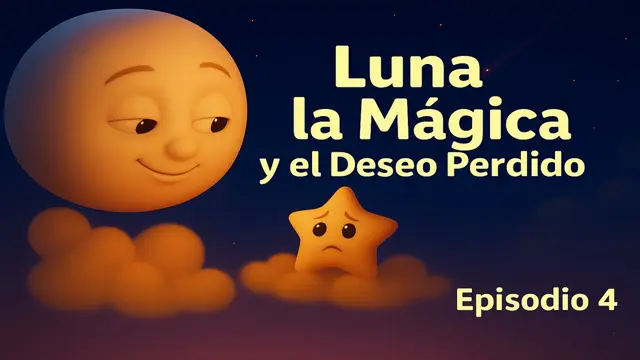 Cuento de Esperanza y Deseos para Niños: Luna la Mágica Busca un Deseo Perdido