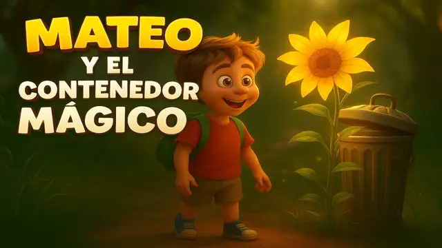 Cuento de Ecología para Niños: Mateo Descubre el Contenedor Mágico