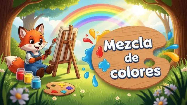 Mezcla de Colores para Niños: Primarios, Secundarios y el Arcoíris