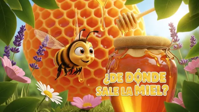 Cómo Hacen la Miel las Abejas: Cuento Educativo para Niños de 3 a 6 Años