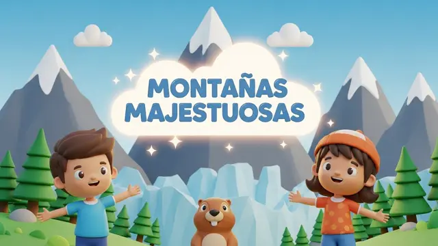 La Montaña y sus Animales: Aventura Educativa de Naturaleza para Niños