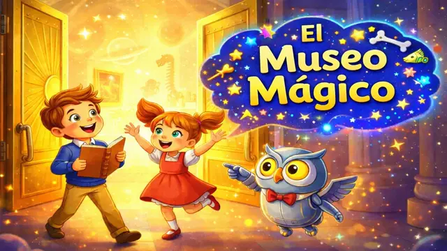 Visita al Museo con Niños: Arte, Dinosaurios y Ciencia en un Cuento