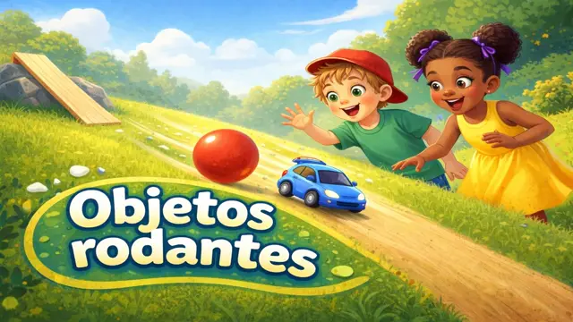 Por qué Ruedan los Objetos Redondos: Física Básica para Preescolar