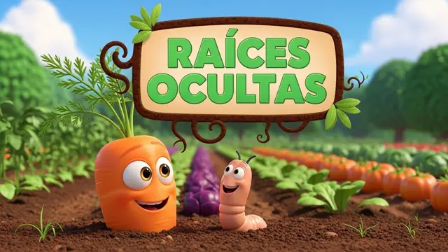 Las Raíces de las Plantas: El Poder Secreto Bajo la Tierra para Niños