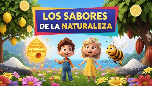Los 4 Sabores de la Naturaleza: Dulce, Salado, Ácido y Amargo para Niños