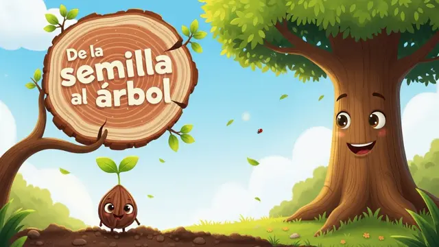 Ciclo de Vida de las Plantas para Niños: Germinación, Raíces y Fotosíntesis