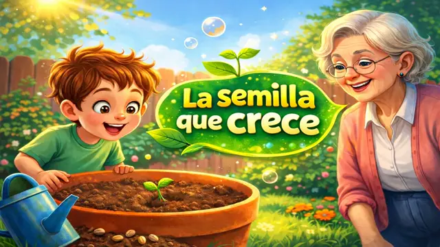 Cómo Crece una Planta desde una Semilla: Ciclo de Vida Vegetal para Niños
