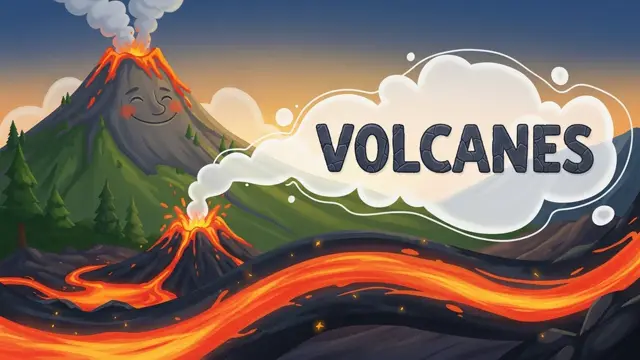 Cómo Funcionan los Volcanes: Explicación para Niños con Cuento