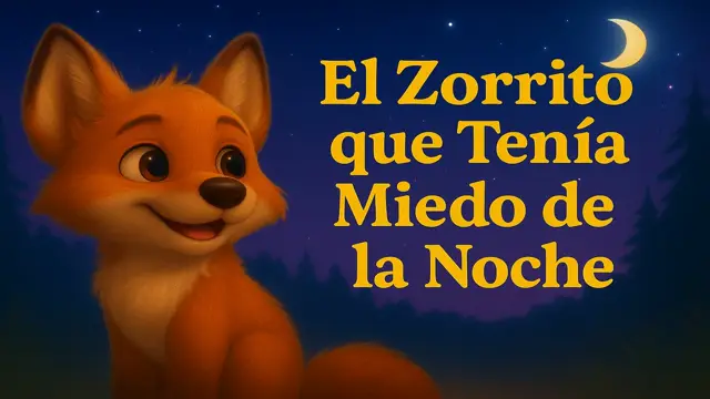 Cuento para Superar el Miedo a la Oscuridad: El Zorrito y sus Amigos Nocturnos